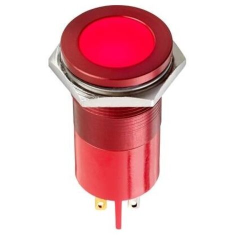 APEM Q22F1AGXXSG28AE Luce di segnalazione a LED Verde Allo stesso modo 28 V/AC, 28 V/DC 9.0 V 980 mcd