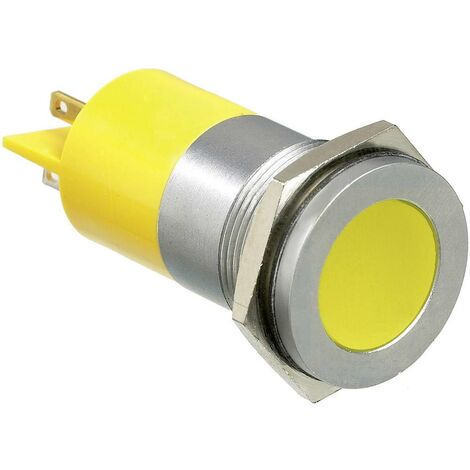 APEM Apem luce di segnalazione a led giallo 230 v/ac q16p1cxxy220e 
