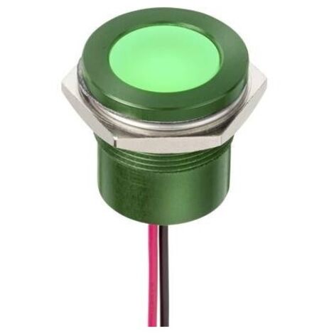 APEM Q22F5AGXXSG220E Luce di segnalazione a LED Verde Allo stesso modo 230 V/AC 9.0 V Q2 2F5AGXXSG2 20E