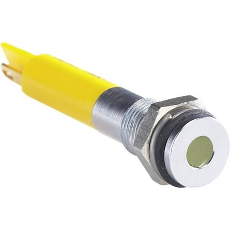 Apem Q6F1CXXY12E spia LED gialla brillante 12 V