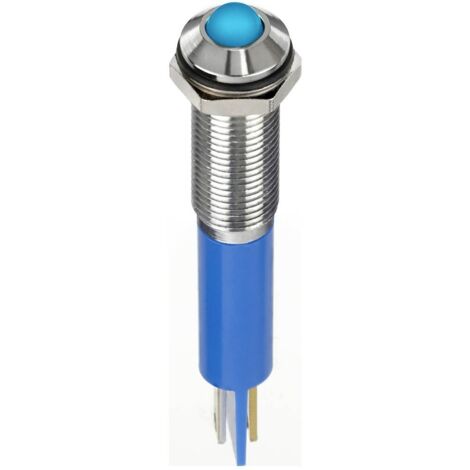 APEM Q8P1CXXB24E Voyant de signalisation LED bleu Proéminente 1600 mcd Y111623