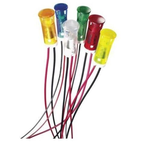 APEM QS103XXW220 Luce di segnalazione a LED Bianco 230 V/AC QS103XXW220