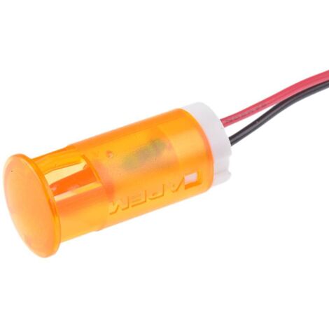 APEM  QS123XXO12 Luce di segnalazione a LED Arancione 12 V/DC 1 pz. QS123XXO12
