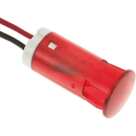 APEM QS123XXR24 Luce di segnalazione a LED Rosso 24 V/DC