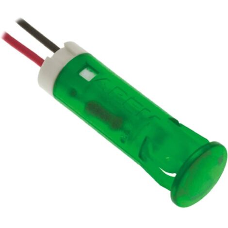 APEM QS83XXG24 Luce di segnalazione a LED Verde 24 V/DC