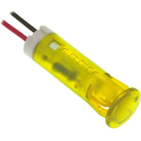 APEM QS83XXY12 Luce di segnalazione a LED Giallo 12 V/DC QS83XXY12