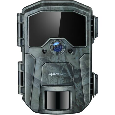 APEMAN Caméra de Chasse H55 20MP 1080P IP66 Étanche avec Vision Nocturne Infrarouge jusqu'à 15 m