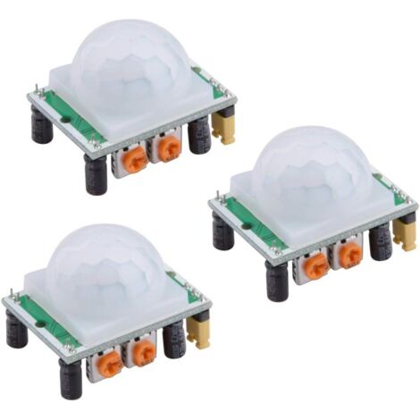 APEX 3pcs HC-SR501 PIR Infrared Sensor Human Body Infrared Motion Module for Arduino Raspberry Pi