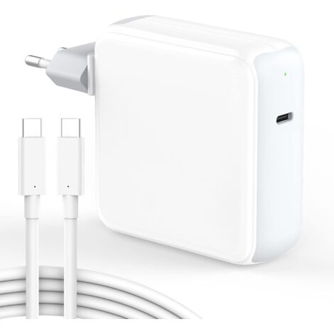 APEX 96W Chargeur USB C Compatible avec MacBook Pro 16/15/ 14/13 Pouces, MacBook Air 2020/2019/ 2018, iPad, Alimentation Rapide