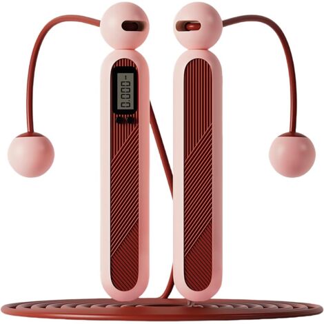 APEX Corde à Sauter Intelligente avec Compteur, Corde a Sauter sans Fil Réglable, Jump Rope avec Roulements à Billes en Acier