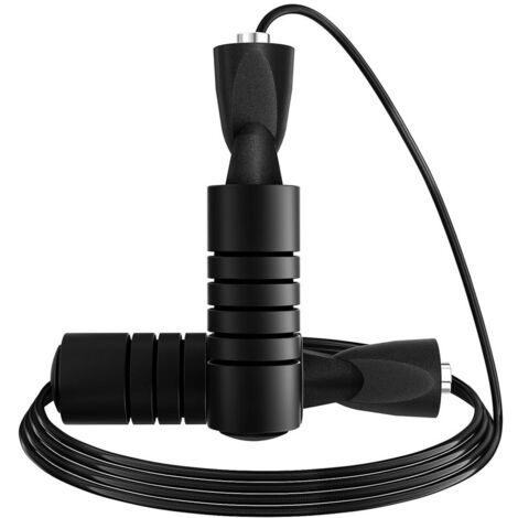 APEX Corde a Sauter Sport, Réglable Corde a Sauter Enfant Adulte avec Poignée en Mousse Antidérapante, Corde à Sauter pour Enfants