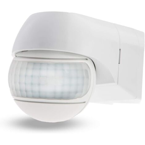 APEX Détecteur de sports d'extérieur, indice de protection IP44, montage en surface, capteur infrarouge, portée de détection 12 mètres/180°.