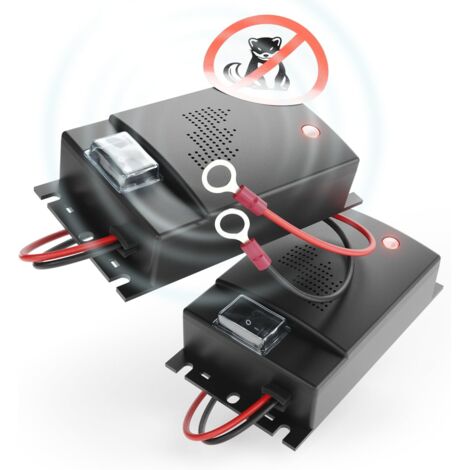 APEX Détecteur de visons pour voiture, alimenté par batterie 12 V - Détecteur de visons ultrasonique pour véhicule