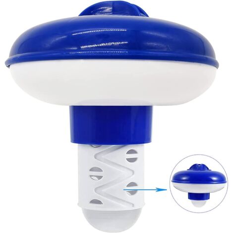 APEX Distributeur de chlore flottant pour spa et piscine - Distributeur de comprimés extensibles (12,7 cm)