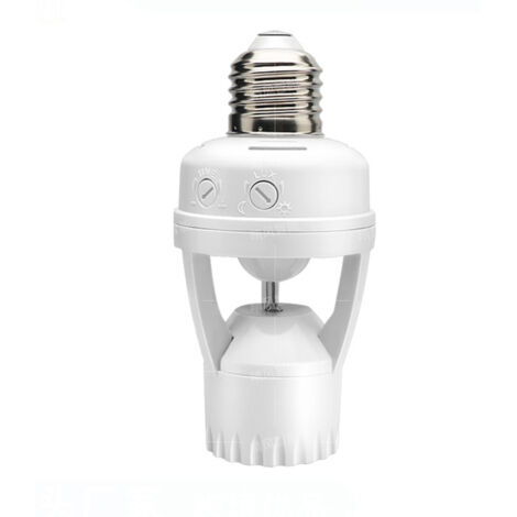 APEX Douille avec détecteur de mouvement, sécurité renforcée, culot E27 60W