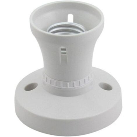 APEX Douille E27, adaptateur de douille E27 pour suspension de plafond, culot à vis Edison E27 (douille droite)