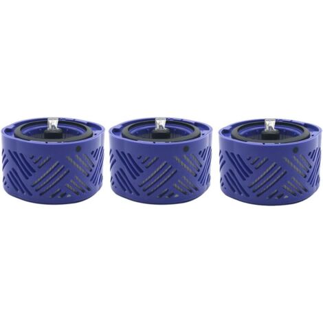 APEX Filtre d'aspirateur, 3 pièces de rechange de post-filtre pour Dyson V6 DC59 accessoires d'aspirateur