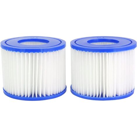 APEX Filtre pour spa, cartouche de rechange Bestway type VI, compatible avec tous les modèles Lay-Z-Spa - Paris, Miami, Vegas, Monaco, Palm Springs, Cancun, Helsinki, etc.