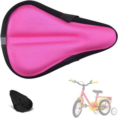APEX Housse de coussin de selle de vélo en gel pour enfants, garçon et fille, coussin de selle extra doux en mousse à mémoire de forme