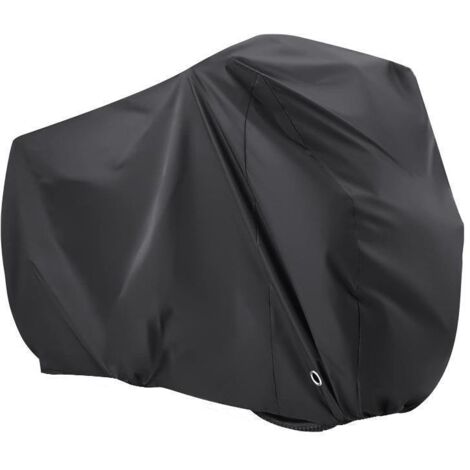 APEX Housse pour 2 vélos, protection anti-poussière, pluie et UV pour VTT/vélos de route, avec œillets pour antivol et sac de rangement.