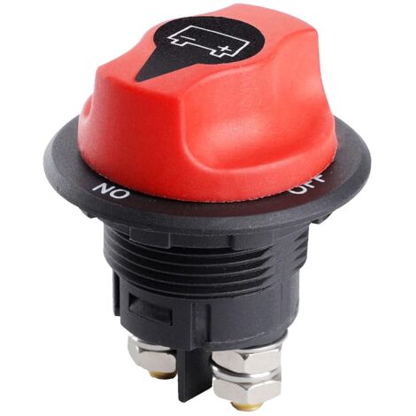 APEX Interrupteur coupe-batterie 12-36 V, sectionneur principal, 32 V CC max. 100 A continu 150 A pour véhicules tout-terrain (100 A)