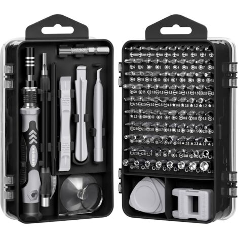 APEX Kit Tournevis de Précision, Kit Mini Tournevis Magnétique, Set Outils Informatique de Réparation pour PC, Laptop, Consoles de Jeux