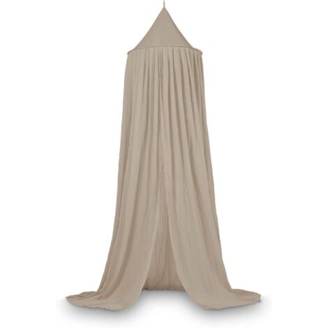 APEX Moustiquaire Vintage, 240 cm Hauteur, Nougat