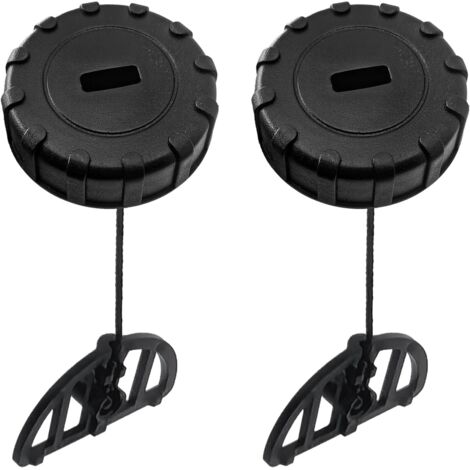 APEX Outils de jardin en acier inoxydable pour de jeunes plants agricoles pour le bouchon du réservoir de carburant STIHL MS180