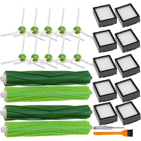 APEX Pièces de rechange pour aspirateur iRobot Roomba séries i, e et j, i3, i3+, i4, i6, i6+, i7, i7+, i8, i8+, E5, E6 et E7