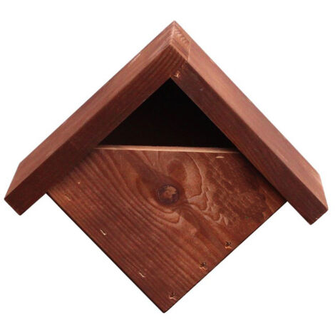 Apex Robin & Wren Bird Box - European Redwood - L15 x W27 x H23 cm