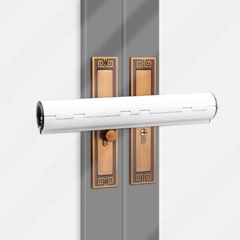 APEX Serrure de sécurité en alliage d'aluminium pour porte-fenêtre, compatible avec les tubes de 30 mm (sans alarme).