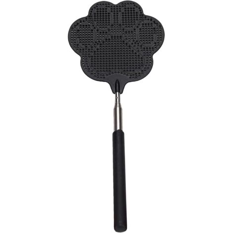 APEX Tapette à mouches télescopique, tapette à mouches d'intérieur avec manche en acier inoxydable, 1 unité