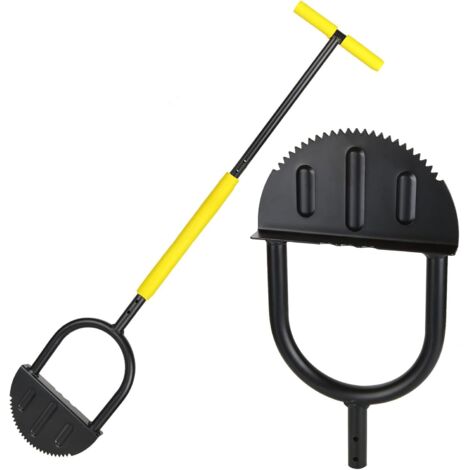 APEX Truelle de taille dentelée, un outil de jardinage adapté à la taille des bordures de jardin et de pelouse.