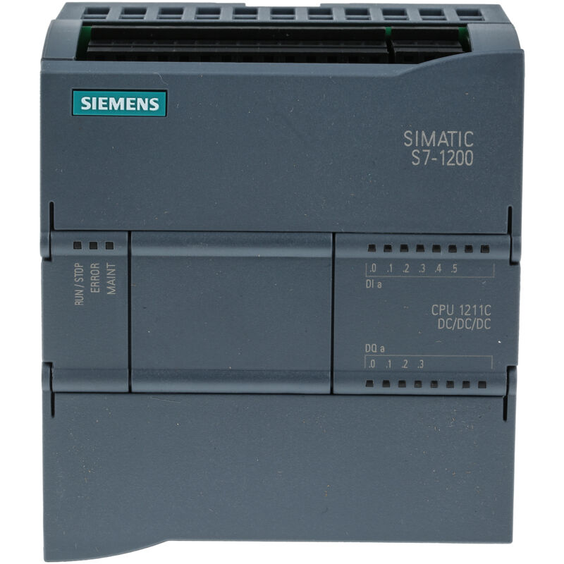 Unité centrale Siemens, série S7-1200, 6 (entrées numériques, 2 switchs comme entrées analogiques) entrées , 4 (sorties ( Prix pour 1 )