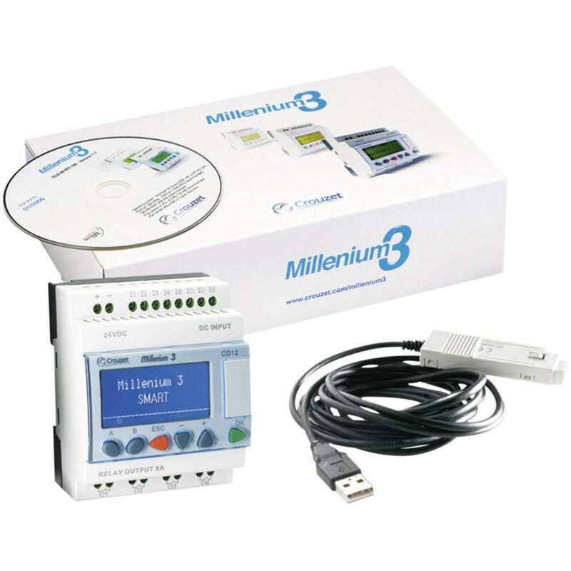 Crouzet - api - Kit de démarrage 88974080 Kit CD12 r 24VDC 24 v/dc 1 set Q08053