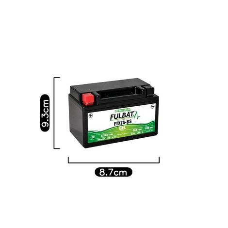 Fulbat - Batteria moto Gel YTX14-BS/FTX14-BS 12V 12Ah : : Auto e  Moto