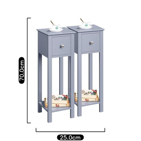 25cm deals bedside table