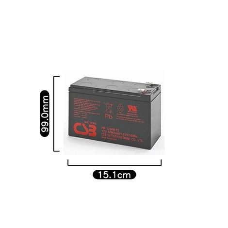 Alpha elettronica batteria al piombo 6v 4,0ah faston 4.8mm bp06-4,0