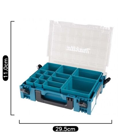 Makita 191X80-2 Valigetta Makpac porta minuteria