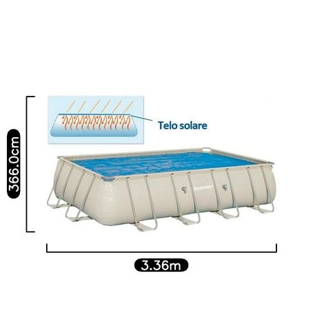 Telo Termico per Piscine 732x366 cm - Bestway 58228