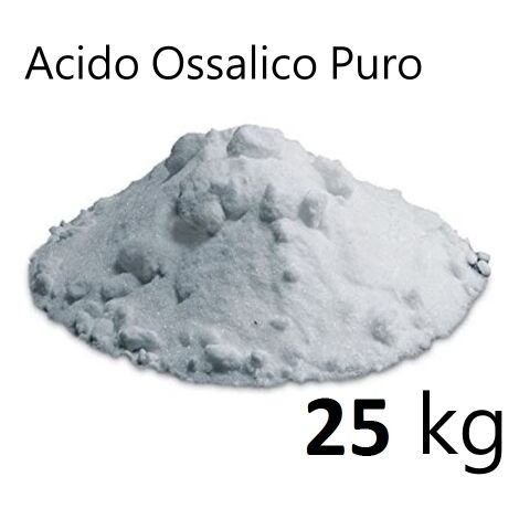 ApiCor 25 Kg. Acido Ossalico Diidrato Biidrato Microcristalli Apicoltura Uso Professionale