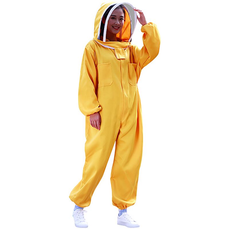 Apiculteur vêtements (XL) apiculteur voile abeille vêtements veste équipement outils apiculteur vêtements complets abeille vêtements veste - Perle