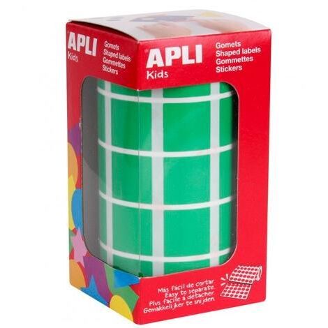 APL R.GOMETS CUADR.20X20MM.VERDE 4878