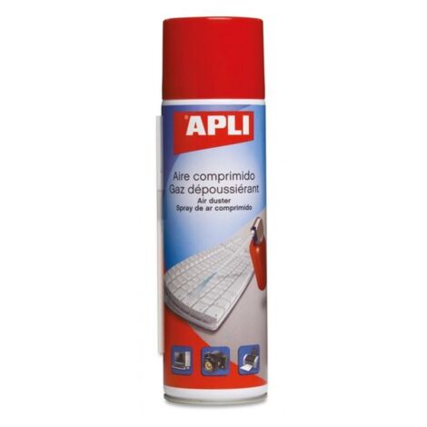 APLI 11297 - Limpiadora de aire comprimido para ordenador (400 ml)