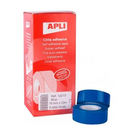 Apli-Bandrolle 19mmx33m blau -8u-
