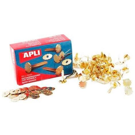 APLI C.100 encuadernadores con arandela 18mm