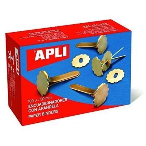 APLI C.100 encuadernadores con arandela 30mm