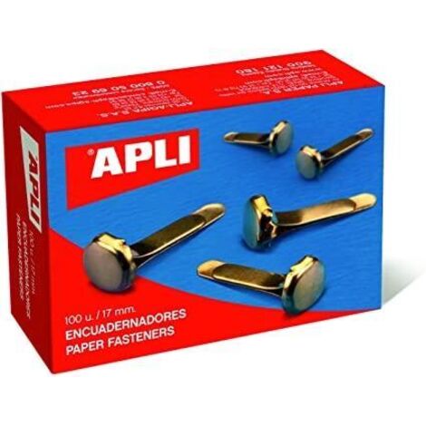 APLI C.100 encuadernadores sin arandela 17mm