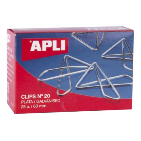 APLI C.25 clips mariposa n.20 60mm
