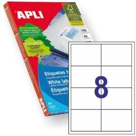 APLI C.800 etiquetas 97x67,7mm